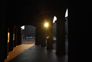 Päikesetõus Narva maanteel