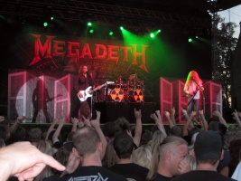 Megadeth Haapsalu lossiõuel.