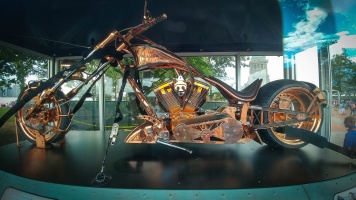 Steampunk bike Liberty Islandil